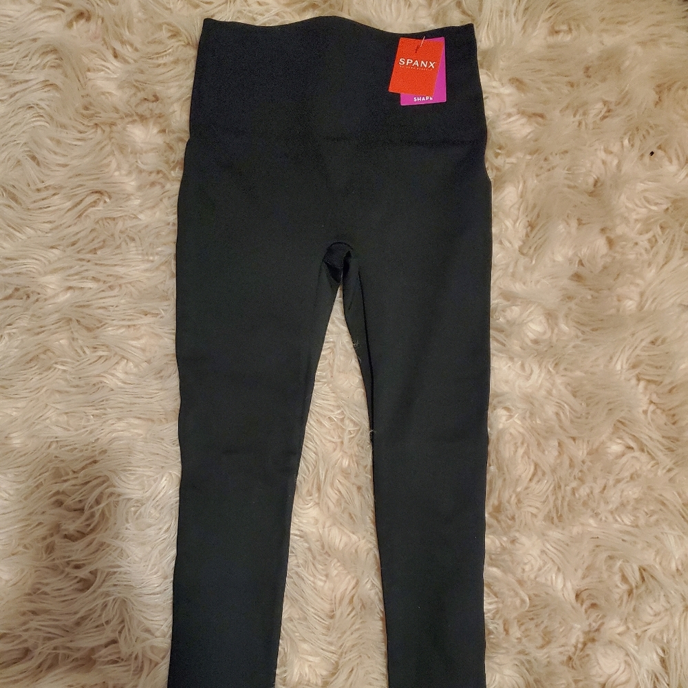Spanx black leggings